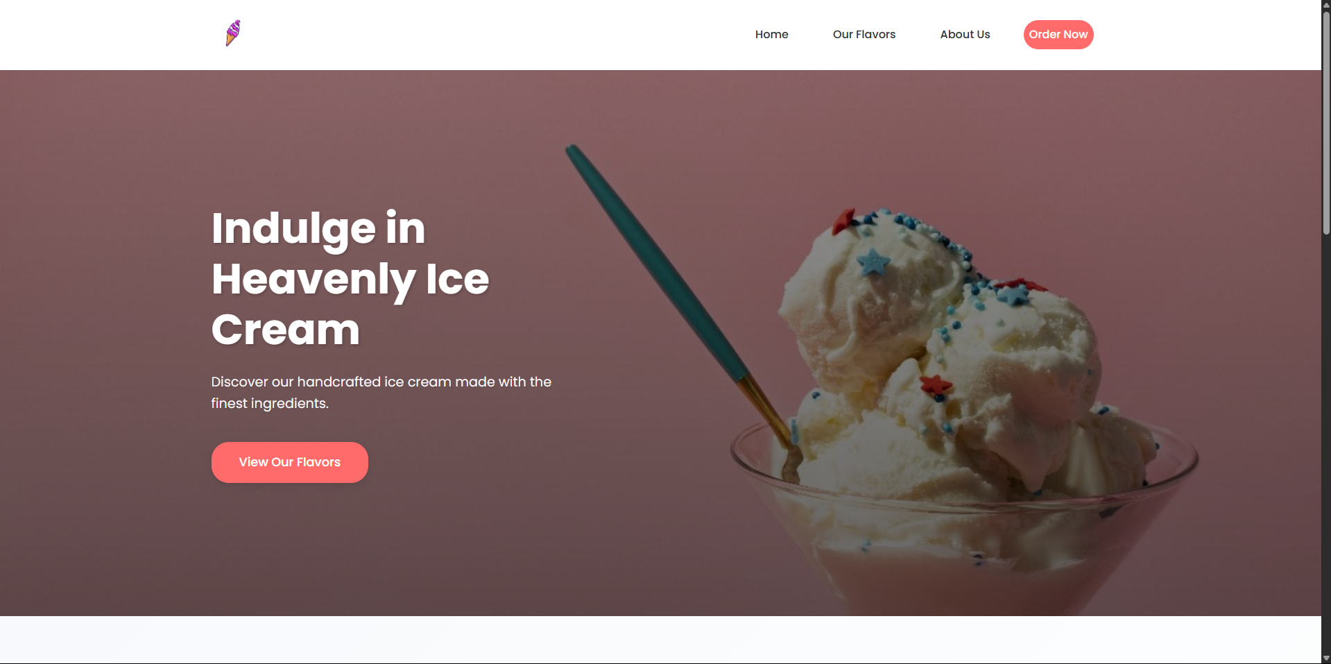 Ice Cream Shop Project